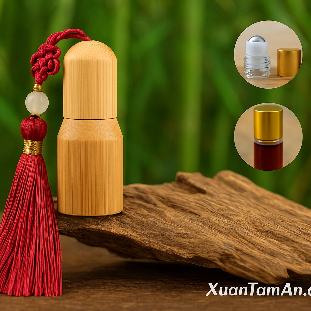 Tinh dầu trầm hương chai tre 1ml/chai – Loại 3G